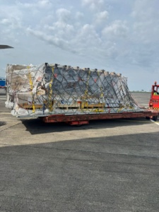 FEB 2026 - Charter Air Craft Air Freight Crates Unloading 1