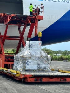 FEB 2026 - Charter Air Craft Air Freight Crates Unloading 2