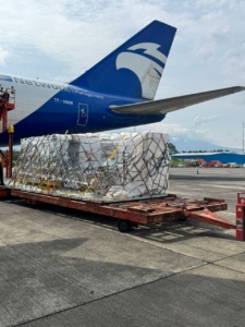 FEB 2026 - Charter Air Craft Air Freight Crates Unloading 3