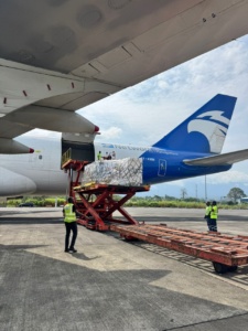 FEB 2026 - Charter Air Craft Air Freight Crates Unloading 4