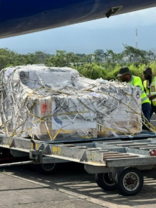 FEB 2026 - Charter Air Craft Air Freight Crates Unloading 5
