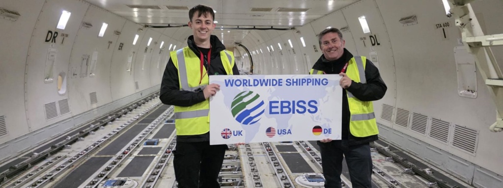 EBISS IATA CArgo Agent, charter aircraft air freight shipment loading for Africa