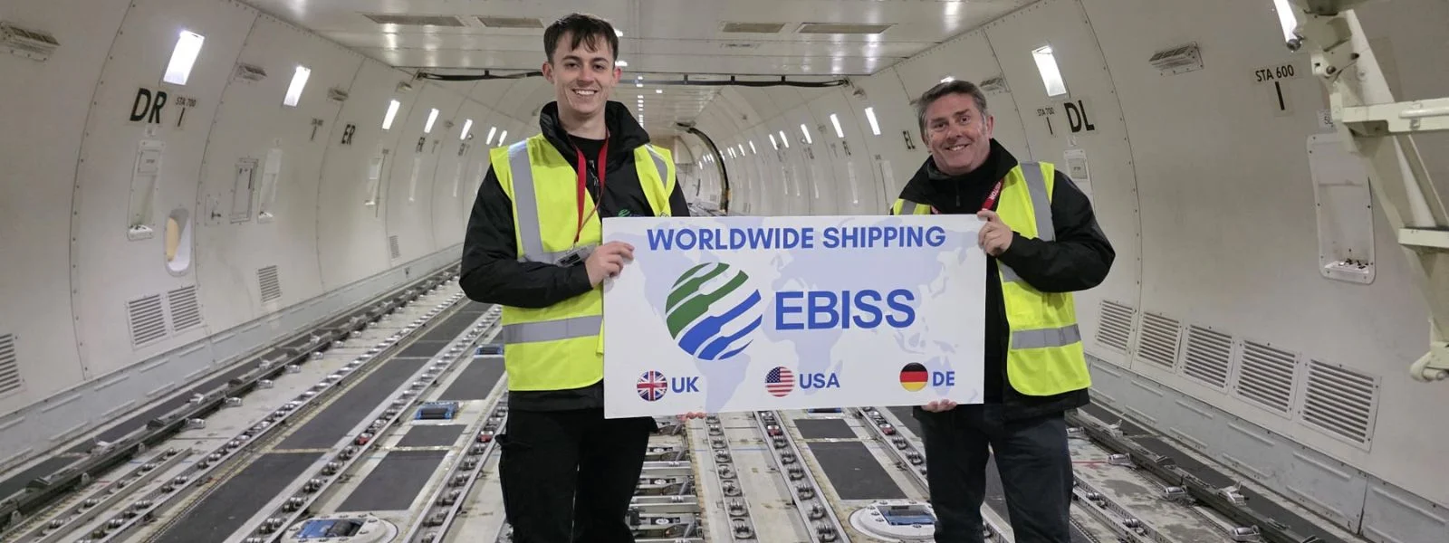 EBISS IATA CArgo Agent, charter aircraft air freight shipment loading for Africa